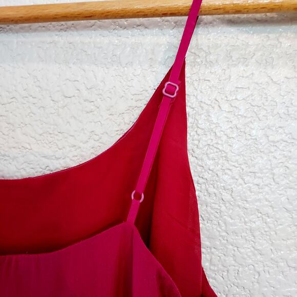 Anthro's Sunday in Brooklyn Fuchsia High Low Dress Size XS - Picture 8 of 12